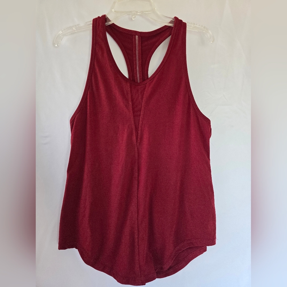 ZYIA Women's Burgundy Tank Top